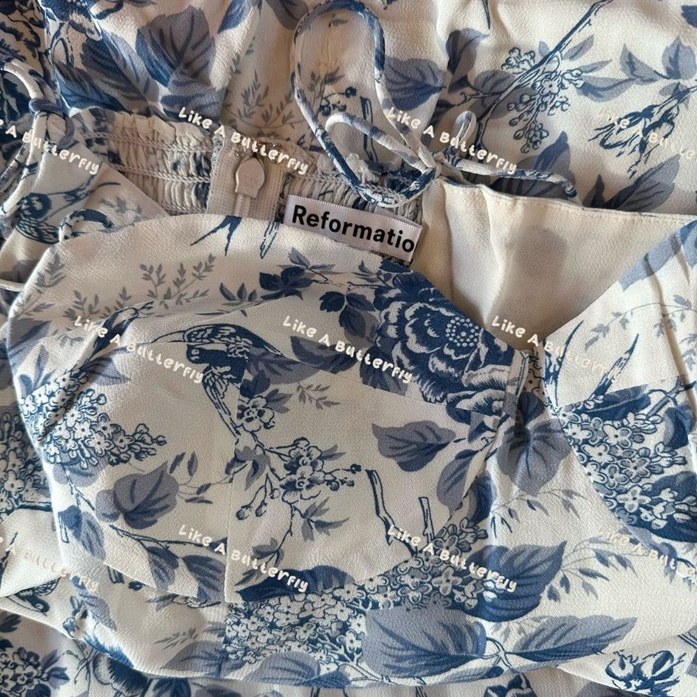 Reformation Juliette Dress - Pompadour - Picture 11 of 15